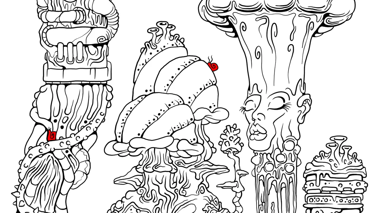 1000 hidden snails — cena da história
