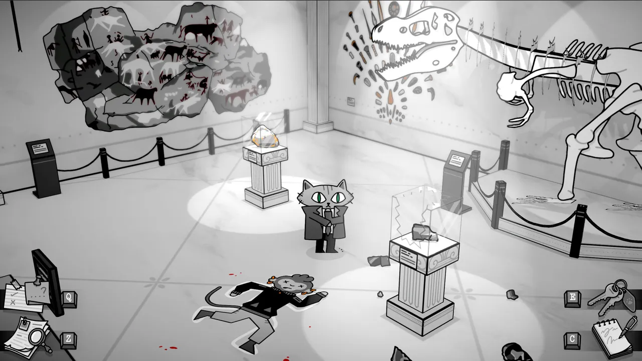 Feline Forensics and the Meowseum Mystery — gameplay