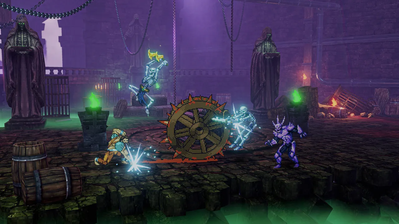 Mad King Redemption — combate no jogo