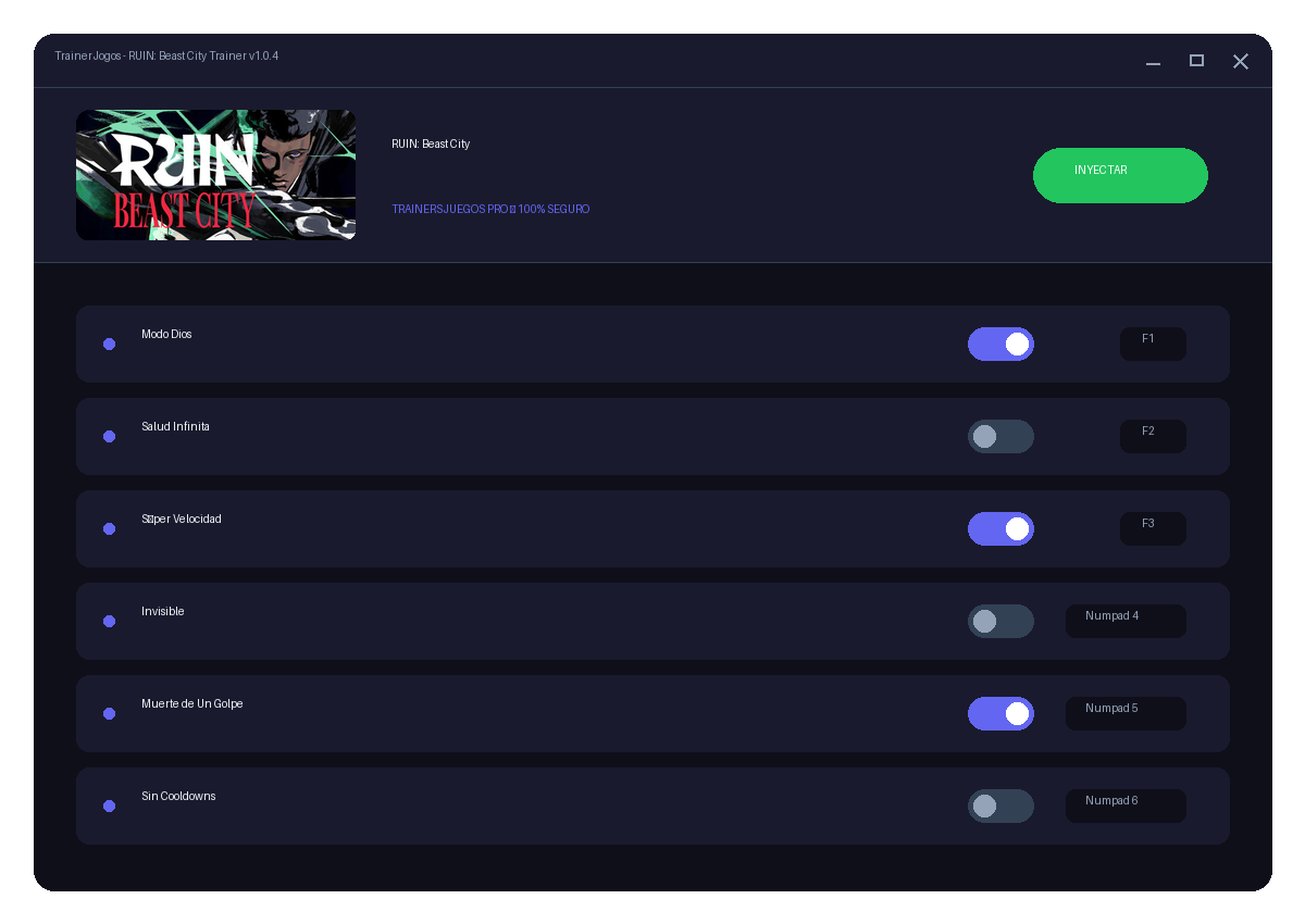 RUIN: Beast City — exploração