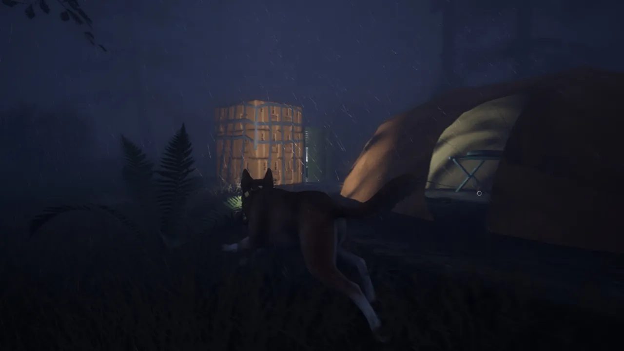 The Good Dog: Chasing Shadows — vista do cenário