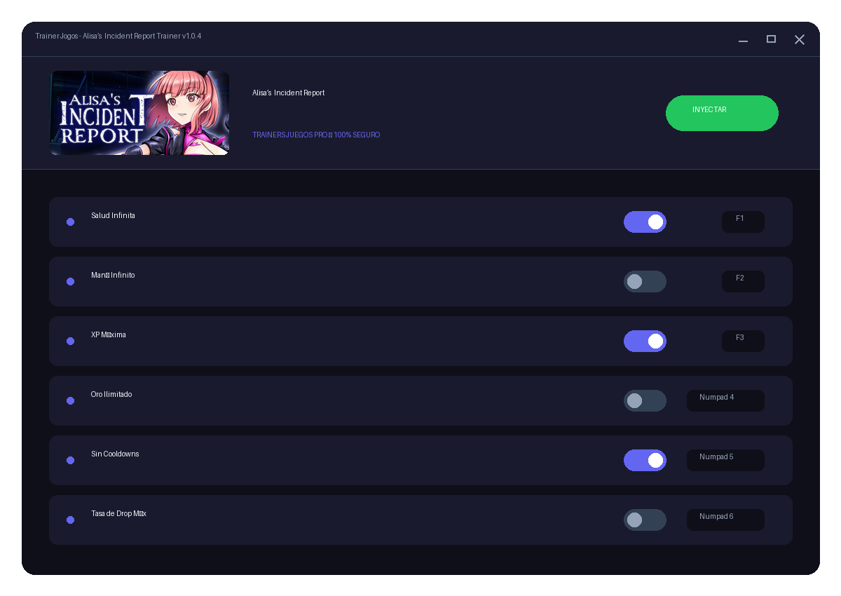 Alisa’s Incident Report — exploração