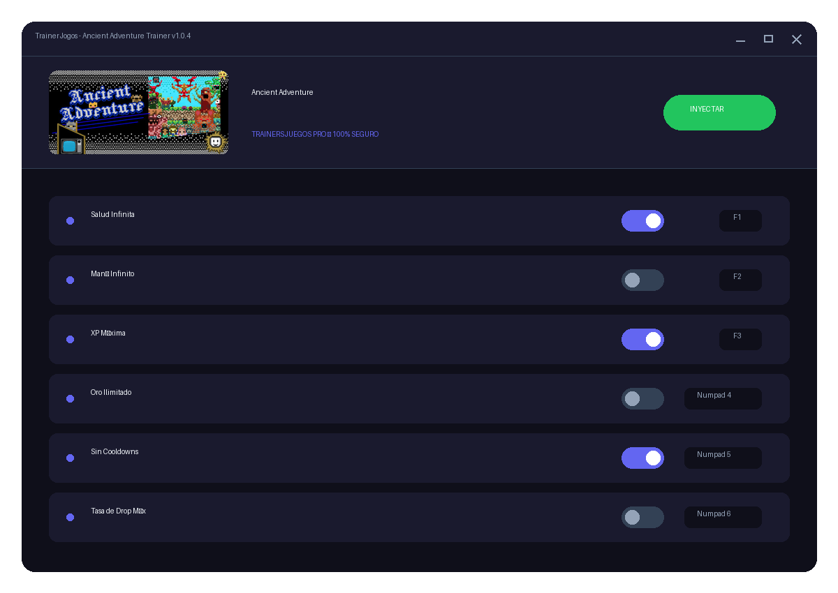 Ancient Adventure — combate no jogo