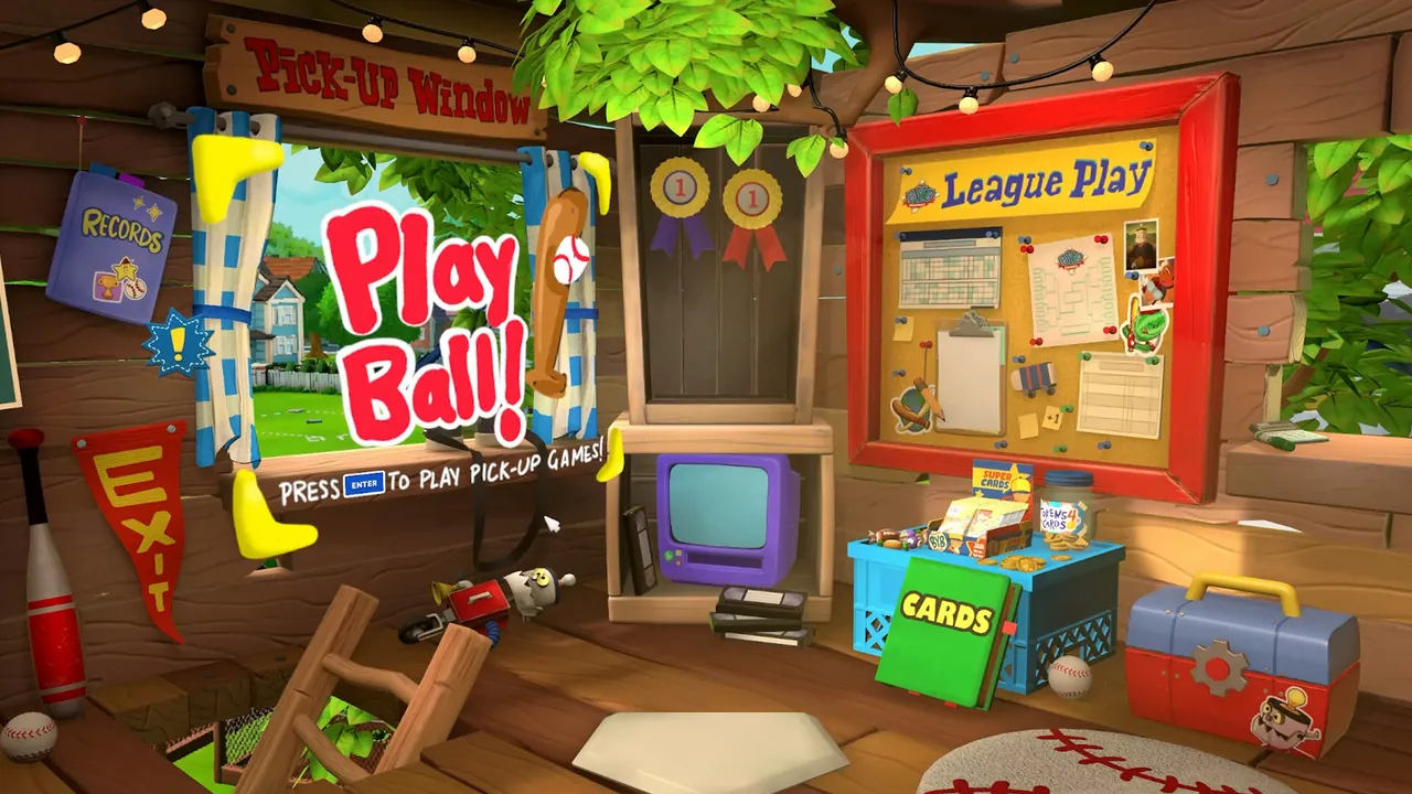 Backyard Baseball — combate no jogo