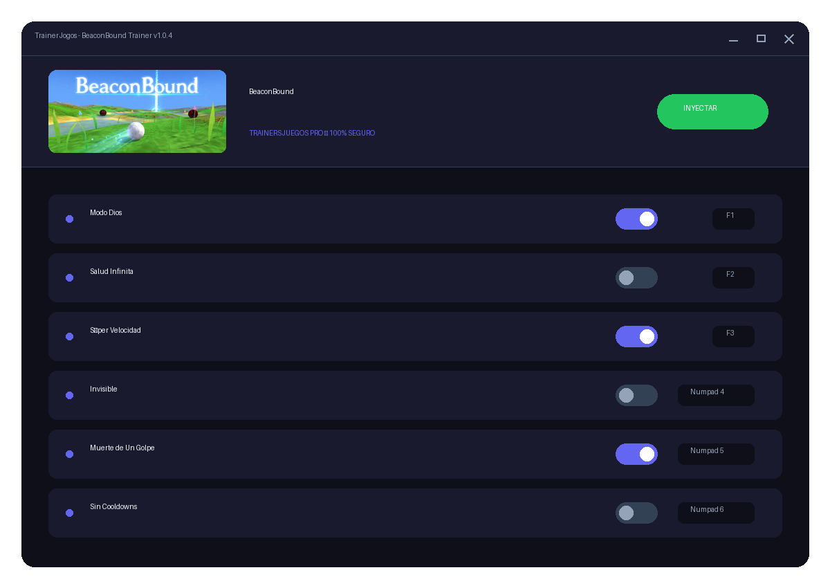 BeaconBound — combate no jogo