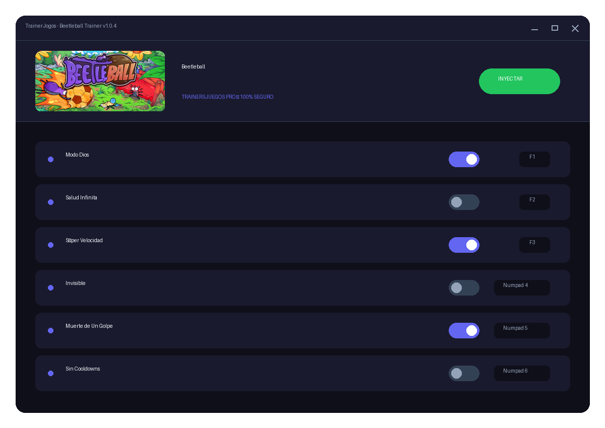 Beetleball — combate no jogo