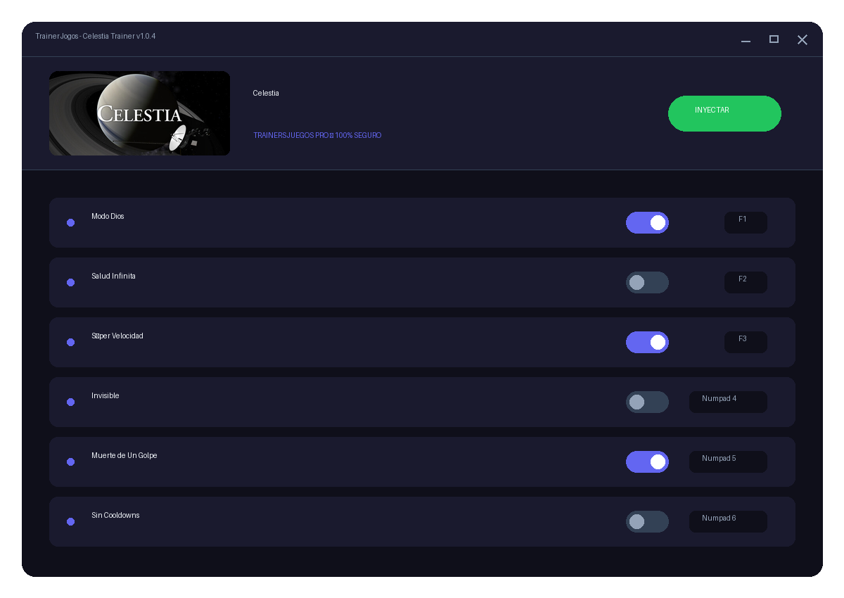 Celestia — cena da história