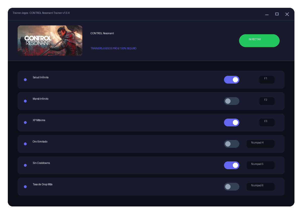 CONTROL Resonant — combate no jogo