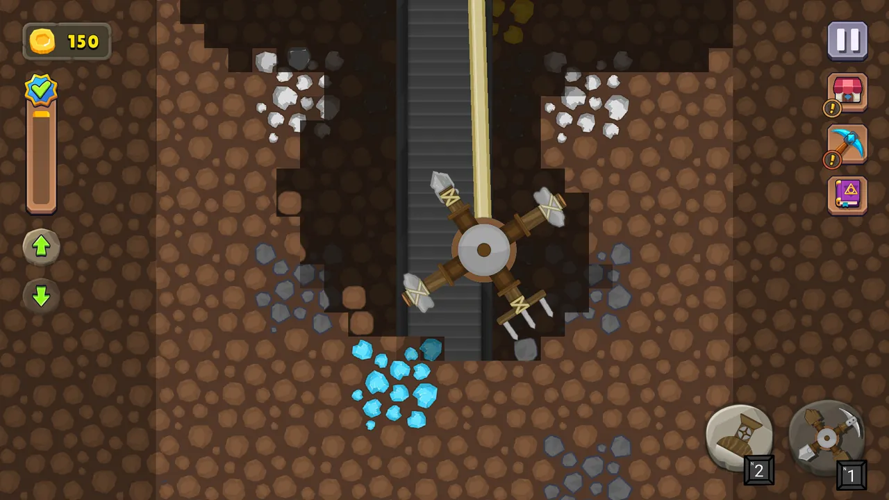 Craft Drill — gameplay