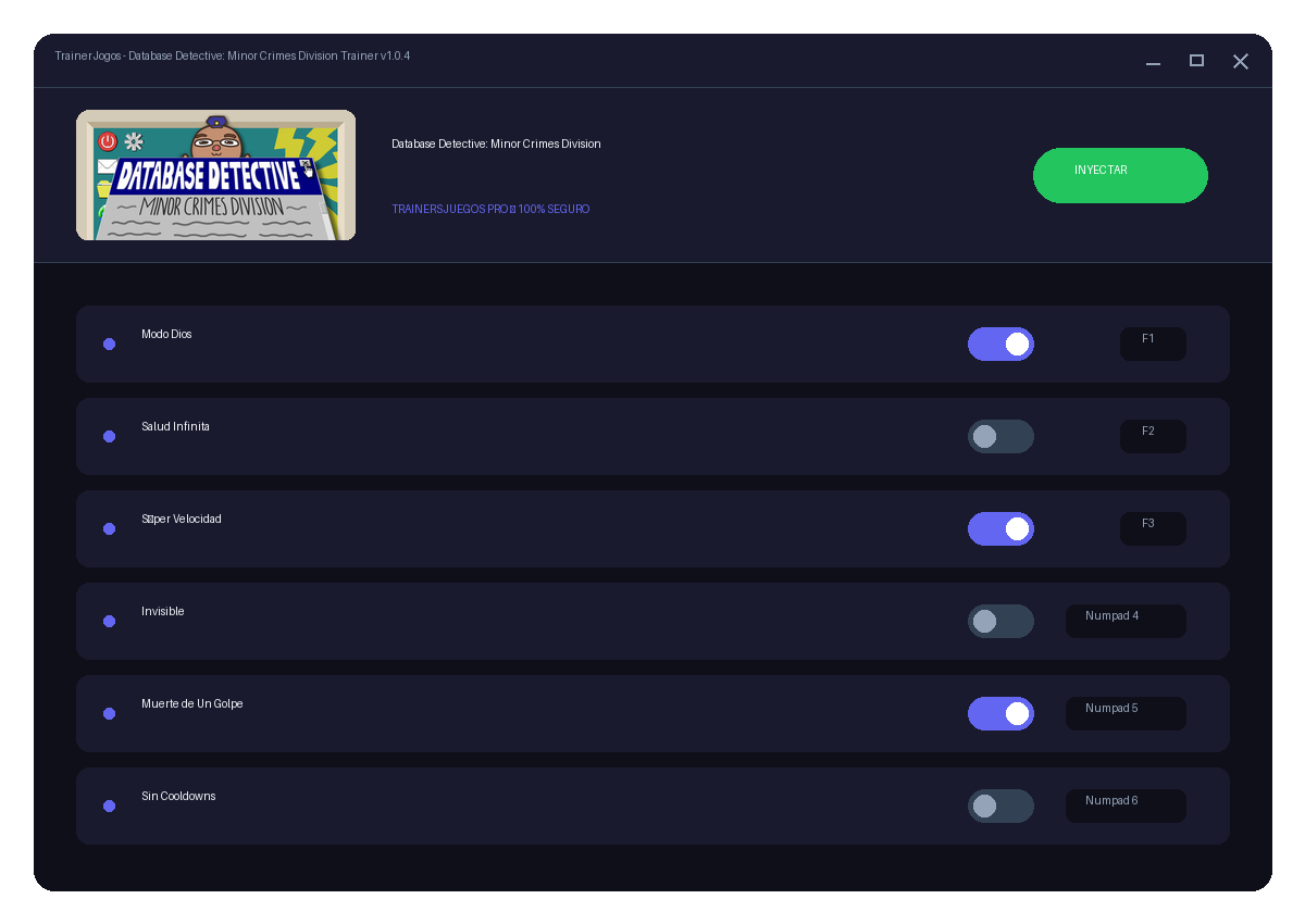 Database Detective: Minor Crimes Division — combate no jogo