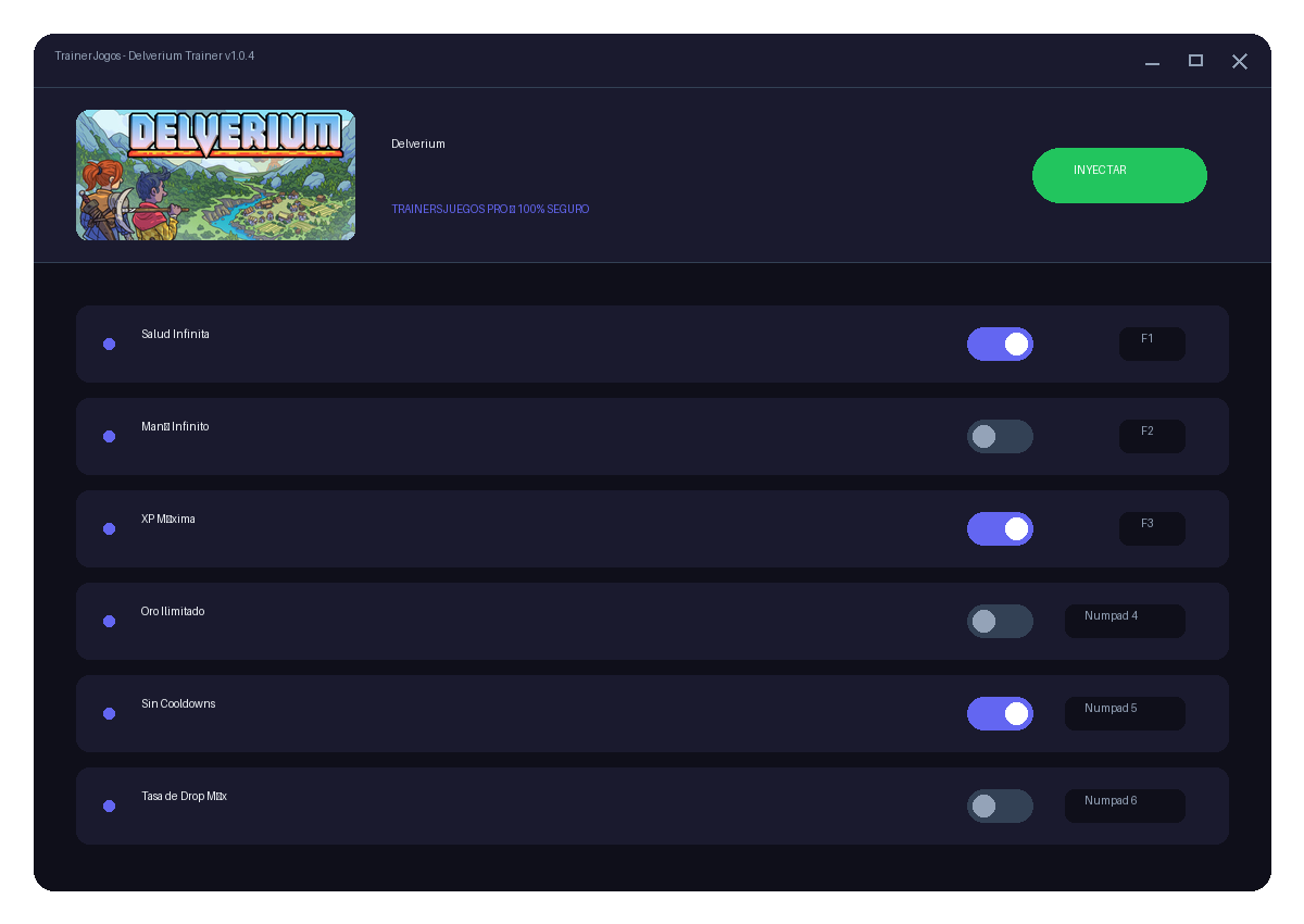 Delverium — cena da história