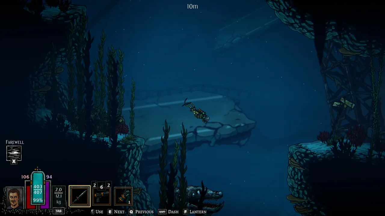 DIVE or DIE - Children of Rain — exploração