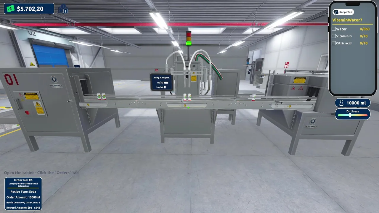 Drink Factory Simulator - Prologue — combate no jogo