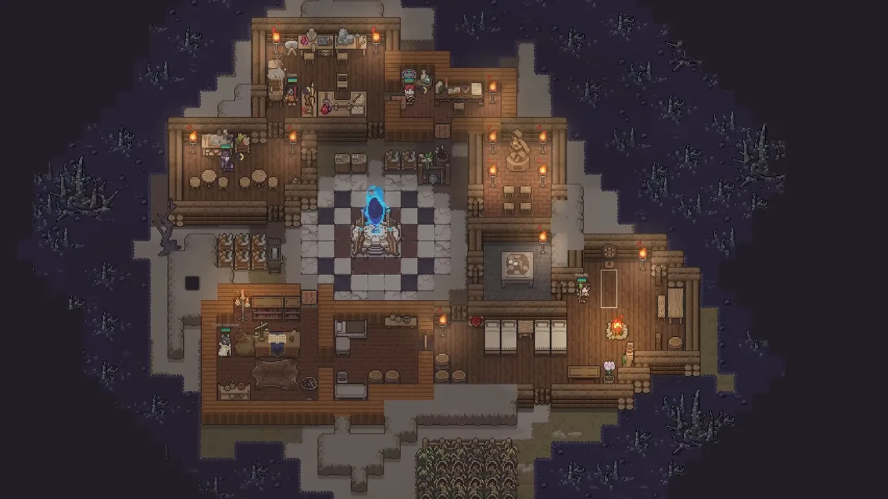 Dungeon Settlers — combate no jogo