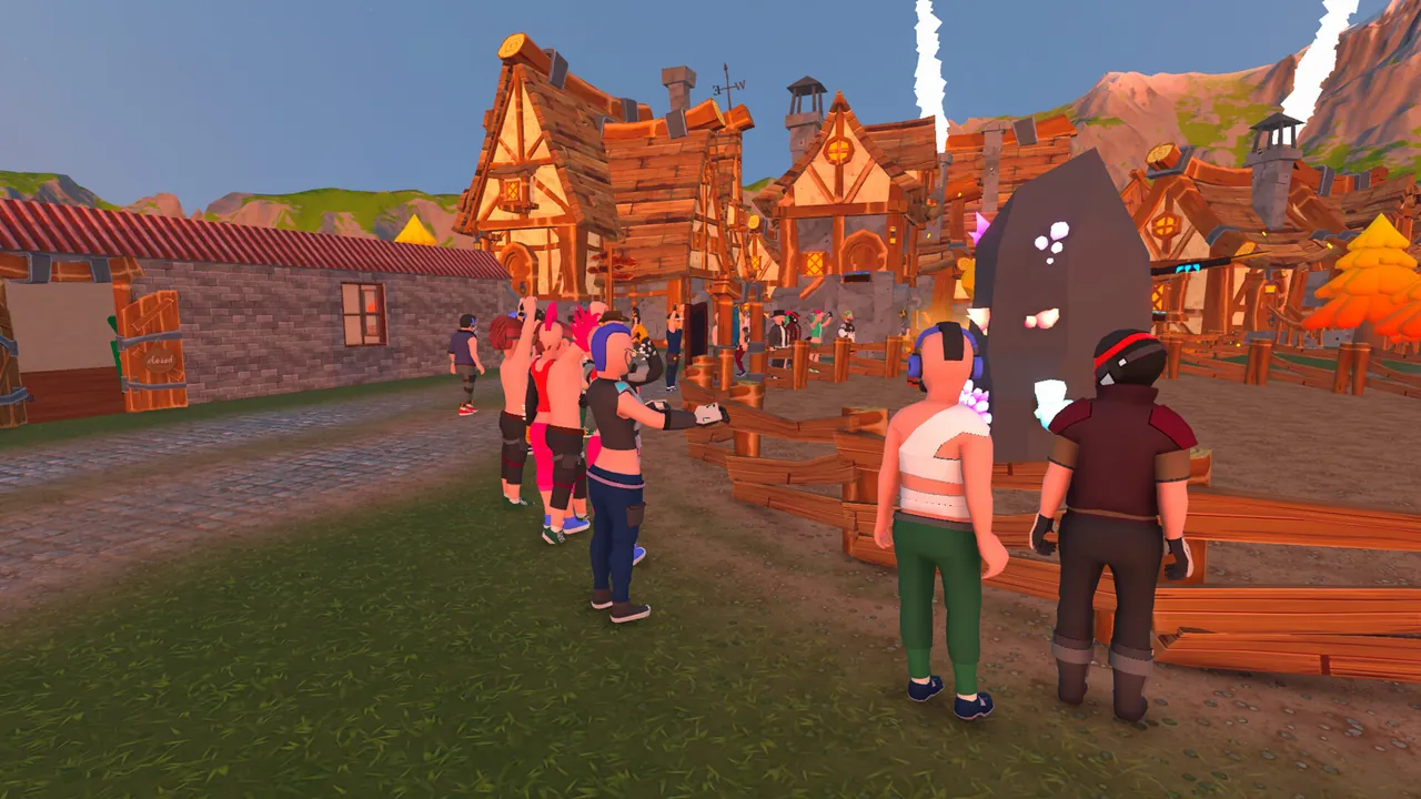 Fantasy World Simulator — combate no jogo