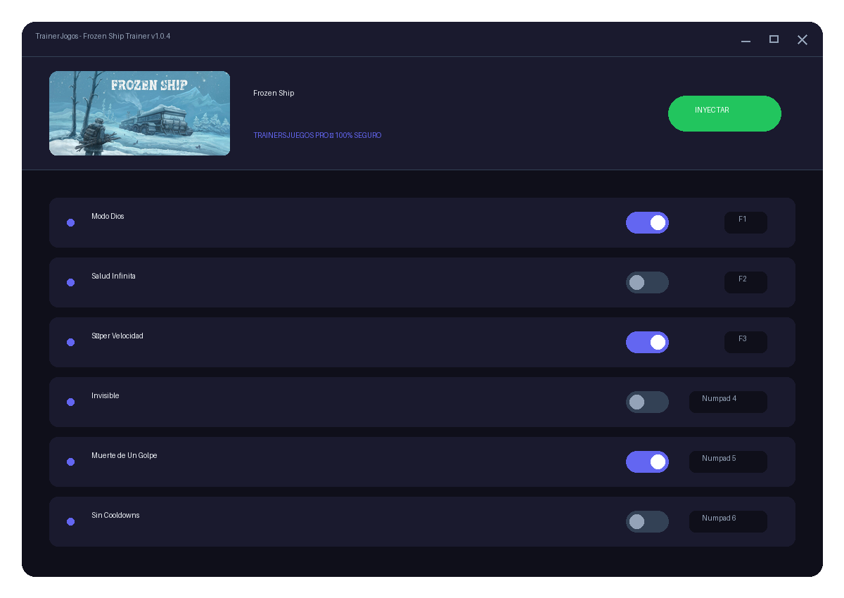 Frozen Ship — cena da história