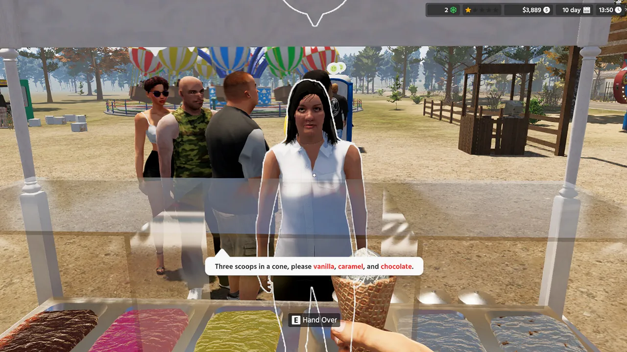 Fun Park Simulator — exploração