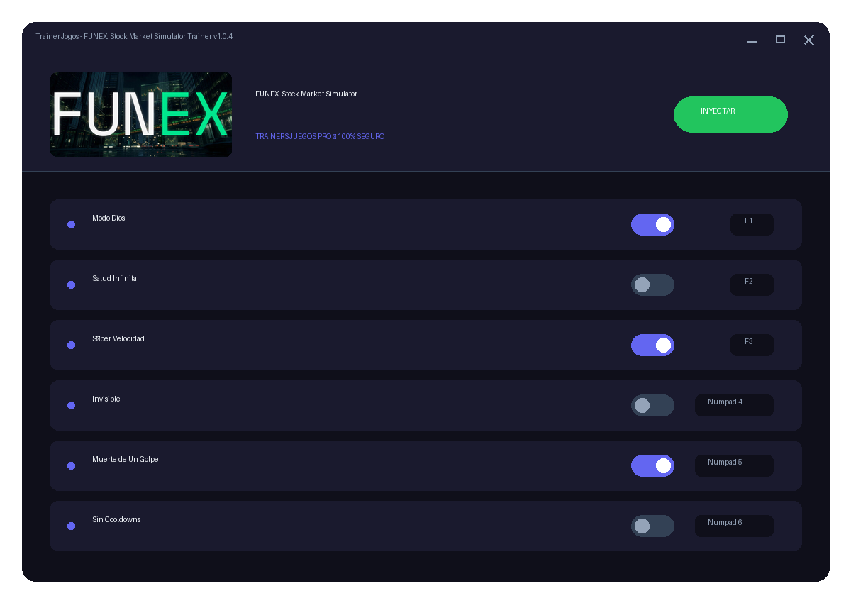 FUNEX: Stock Market Simulator — gameplay