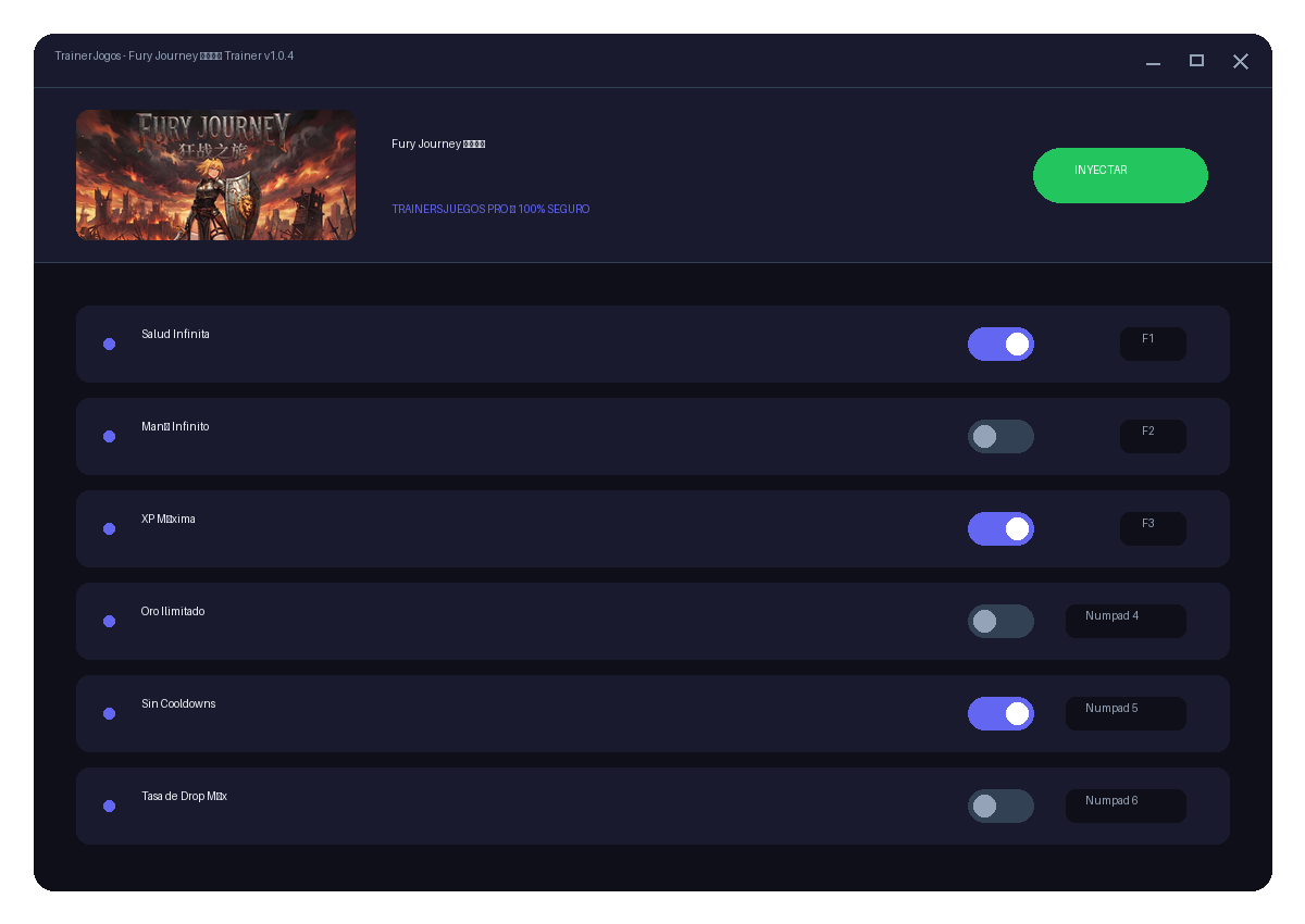 Fury Journey 狂战之旅 — cena da história