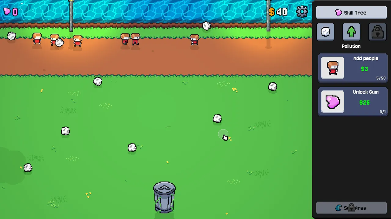 Garbage Growth — gameplay