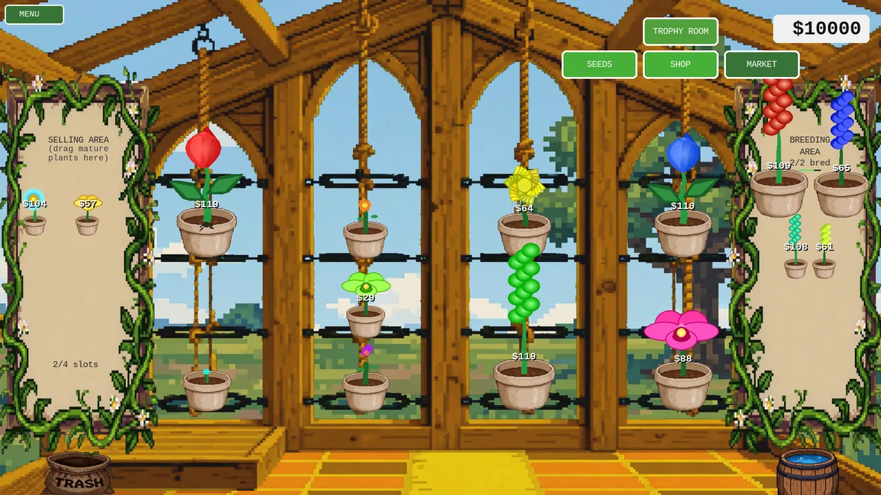 GeneBloom — gameplay