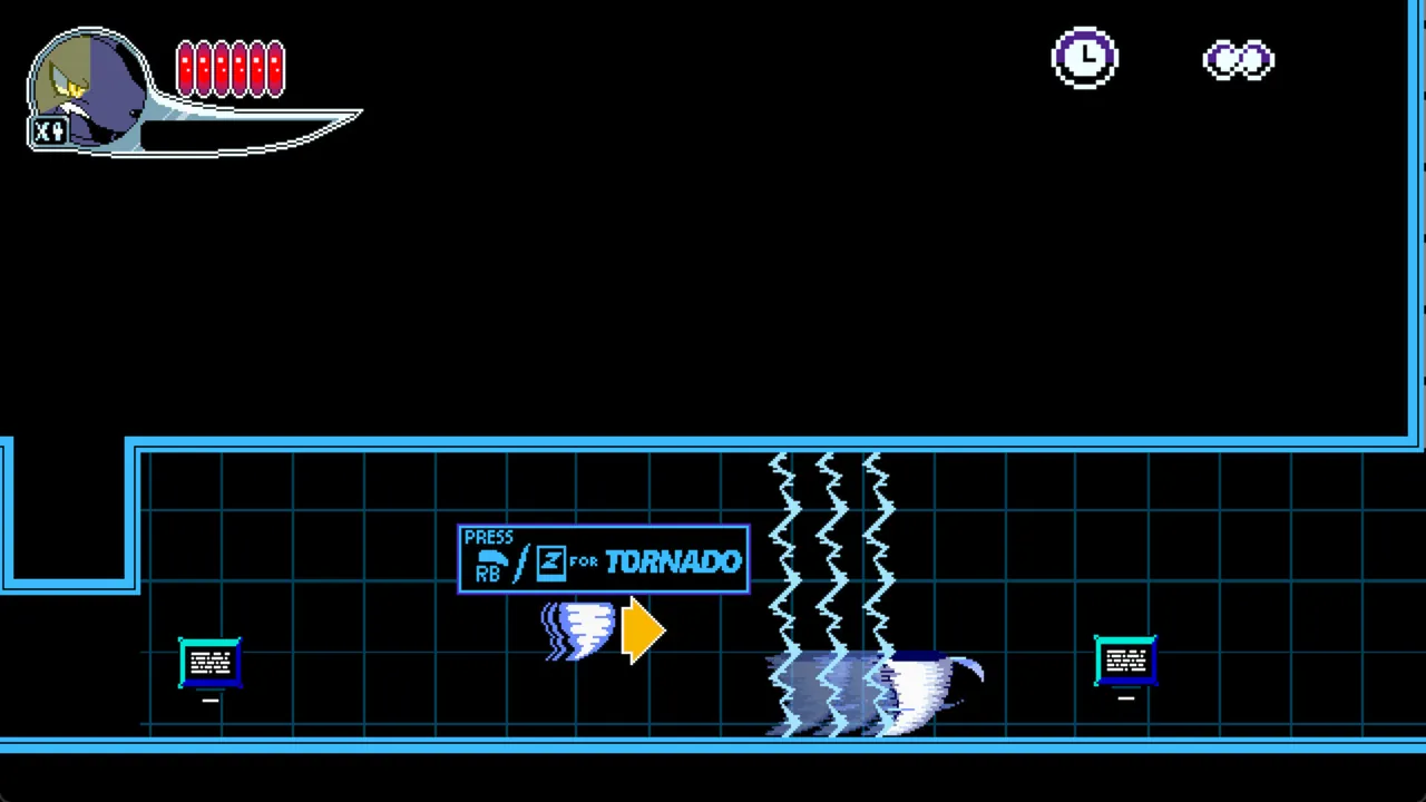 Gin - The Silver Wind — combate no jogo