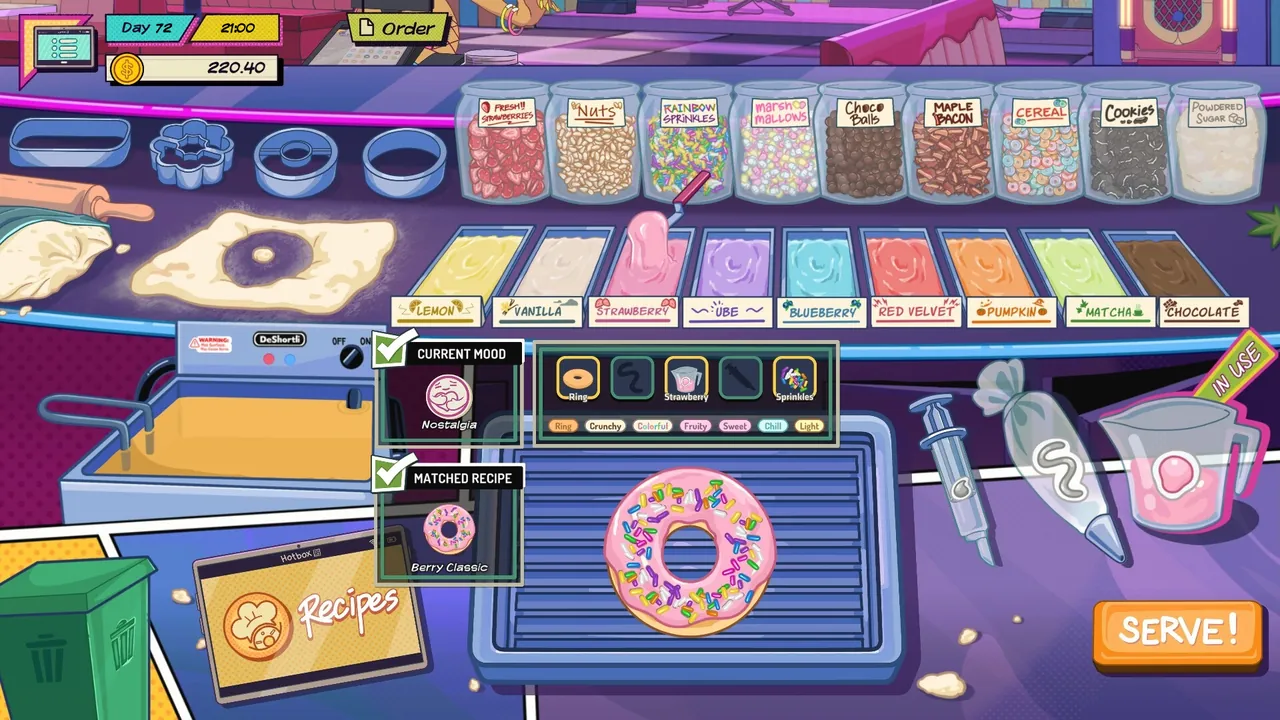 High Times - Dating/Cooking Sim — vista do cenário