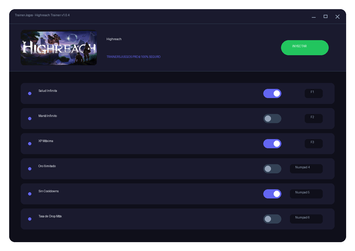 Highreach — combate no jogo