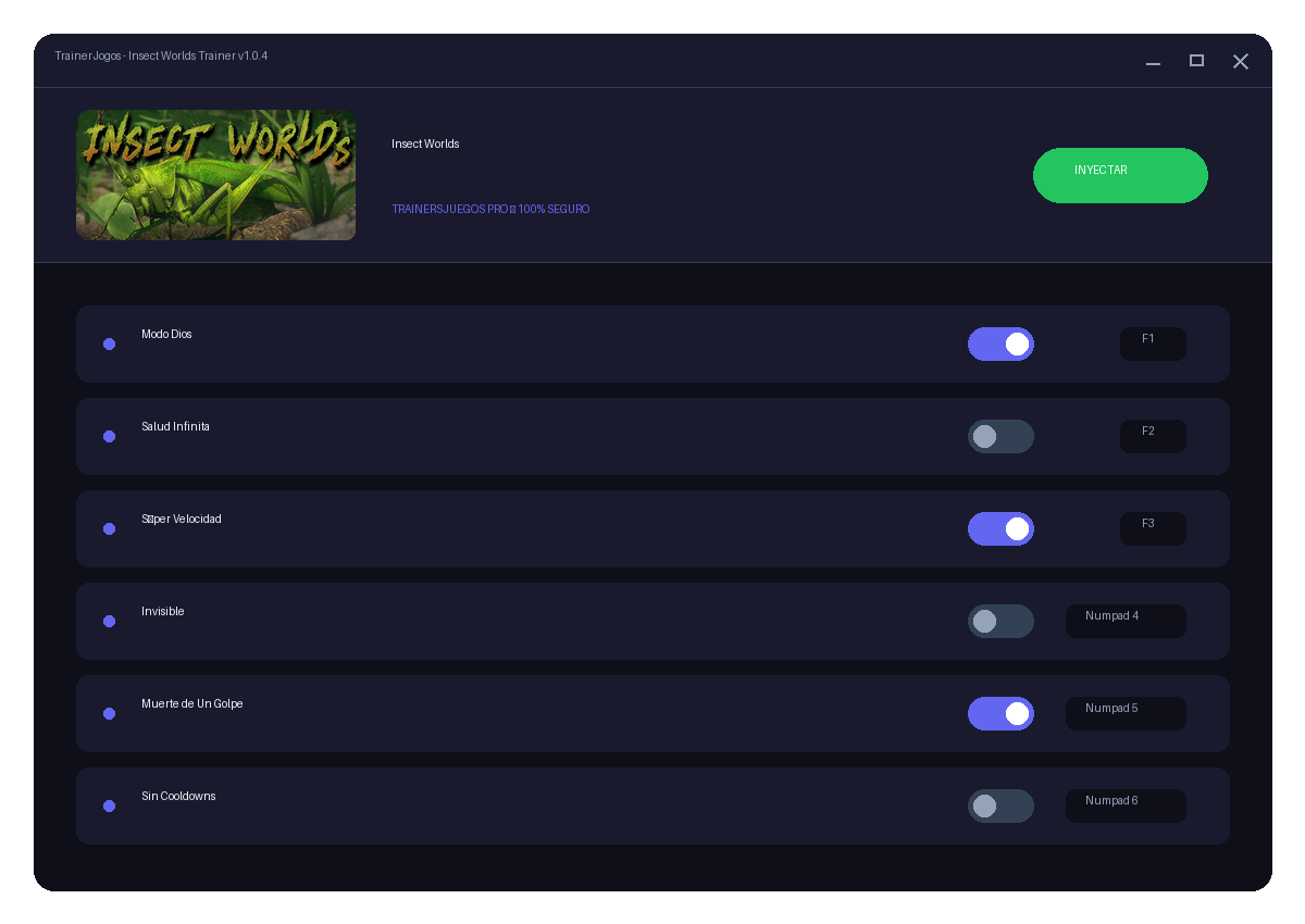 Insect Worlds — exploração