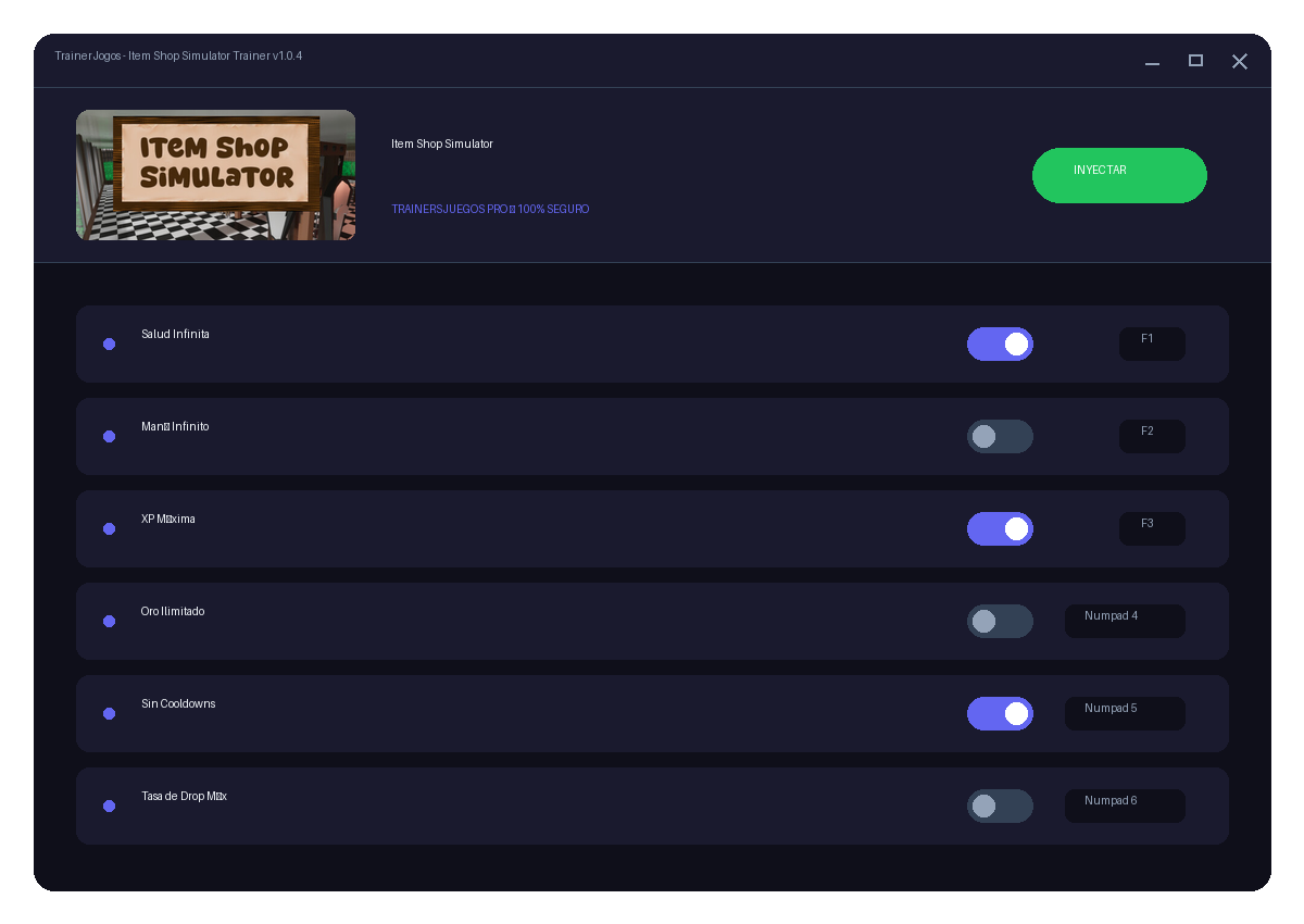 Item Shop Simulator — exploração