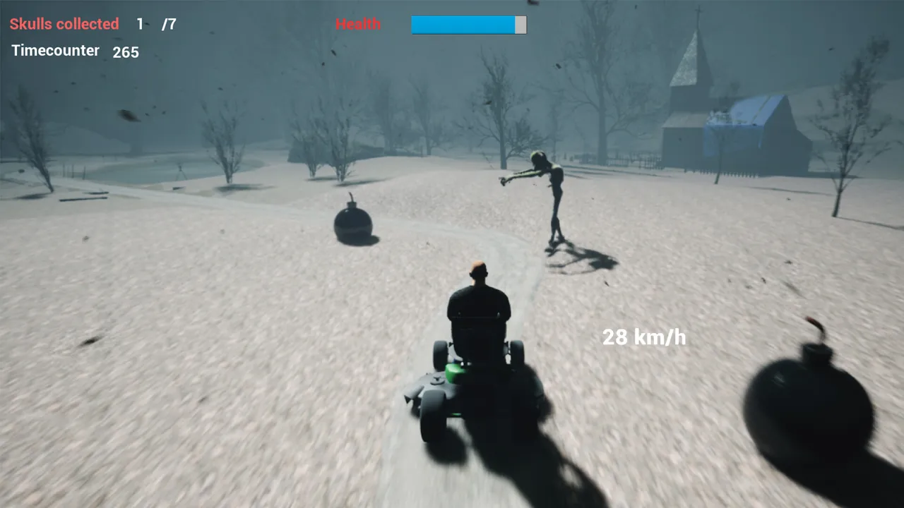 Lawnmower Game Horrorland — exploração