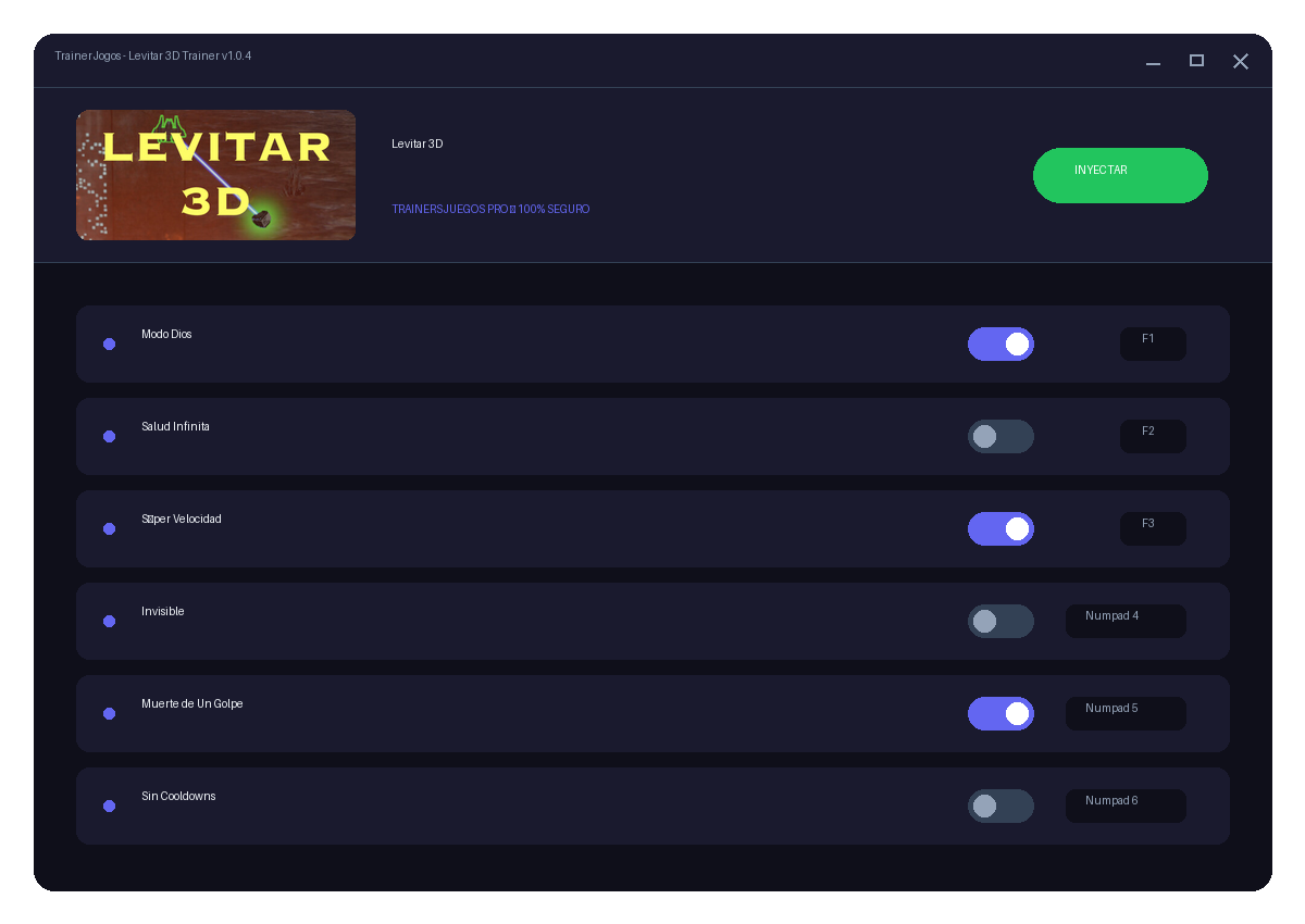 Levitar 3D — gameplay