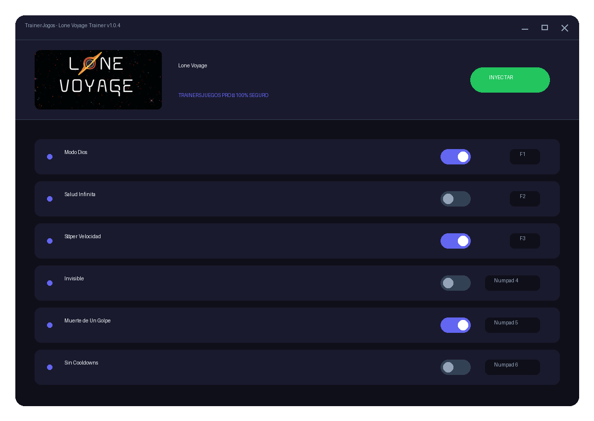 Lone Voyage — cena da história