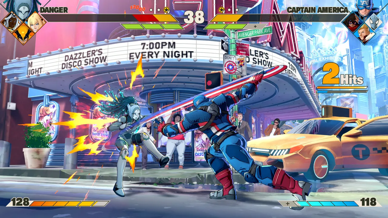 MARVEL Tōkon: Fighting Souls — cena da história