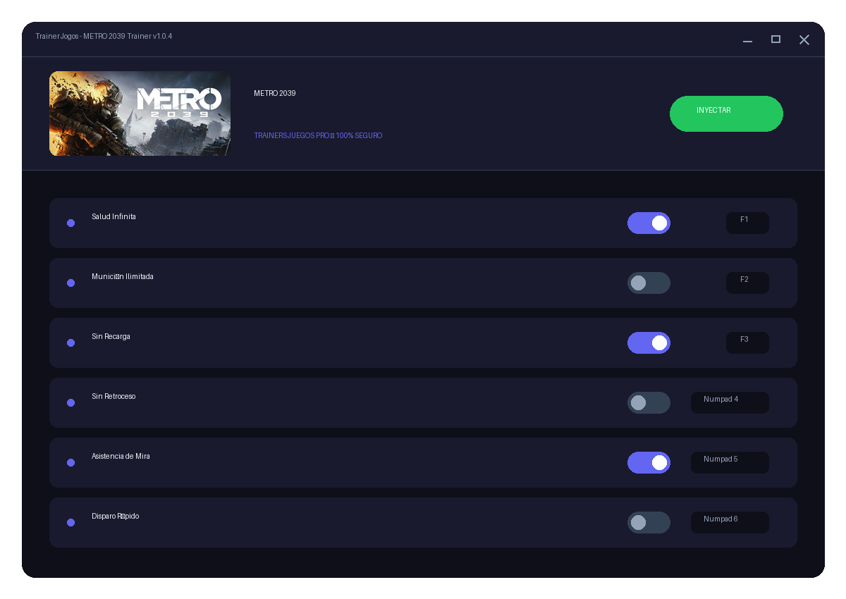 METRO 2039 — vista do cenário