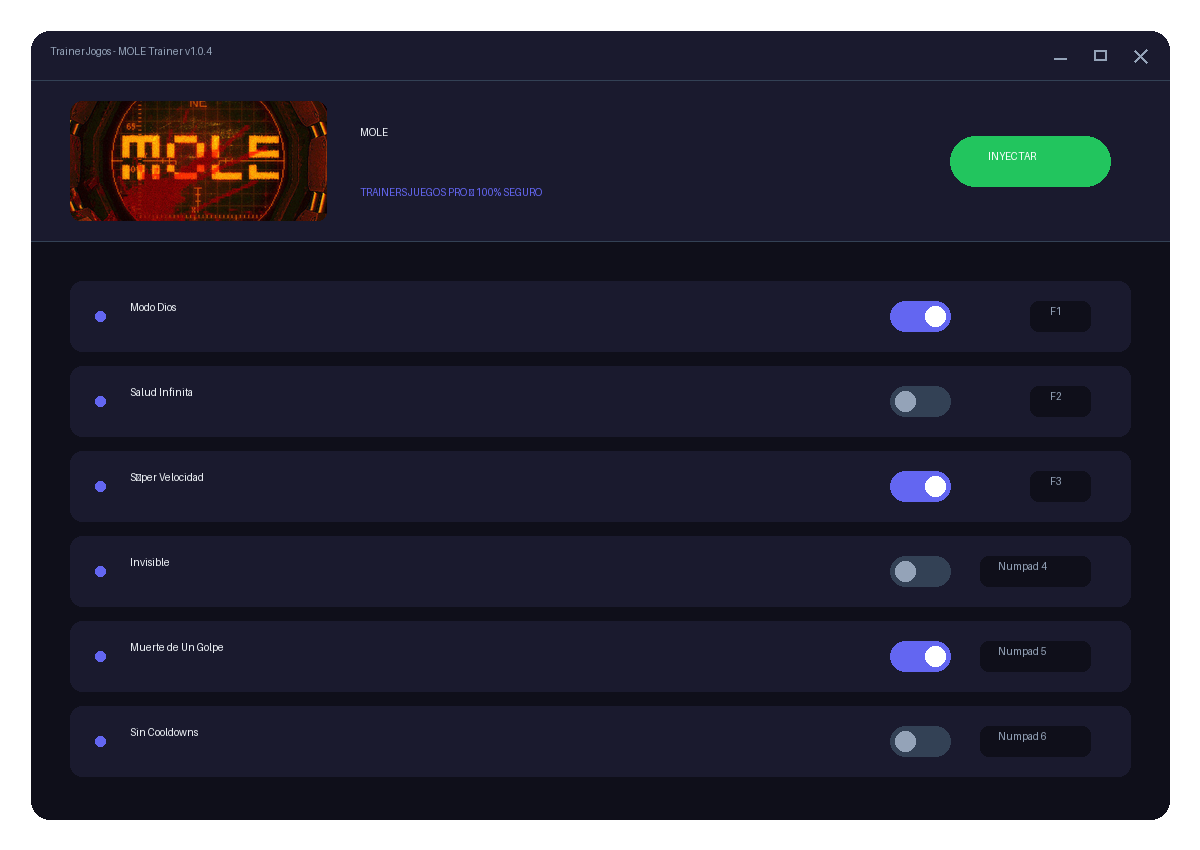 MOLE — cena da história