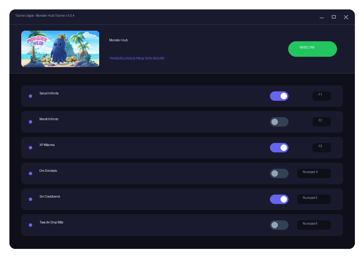 Monster Hub — combate no jogo