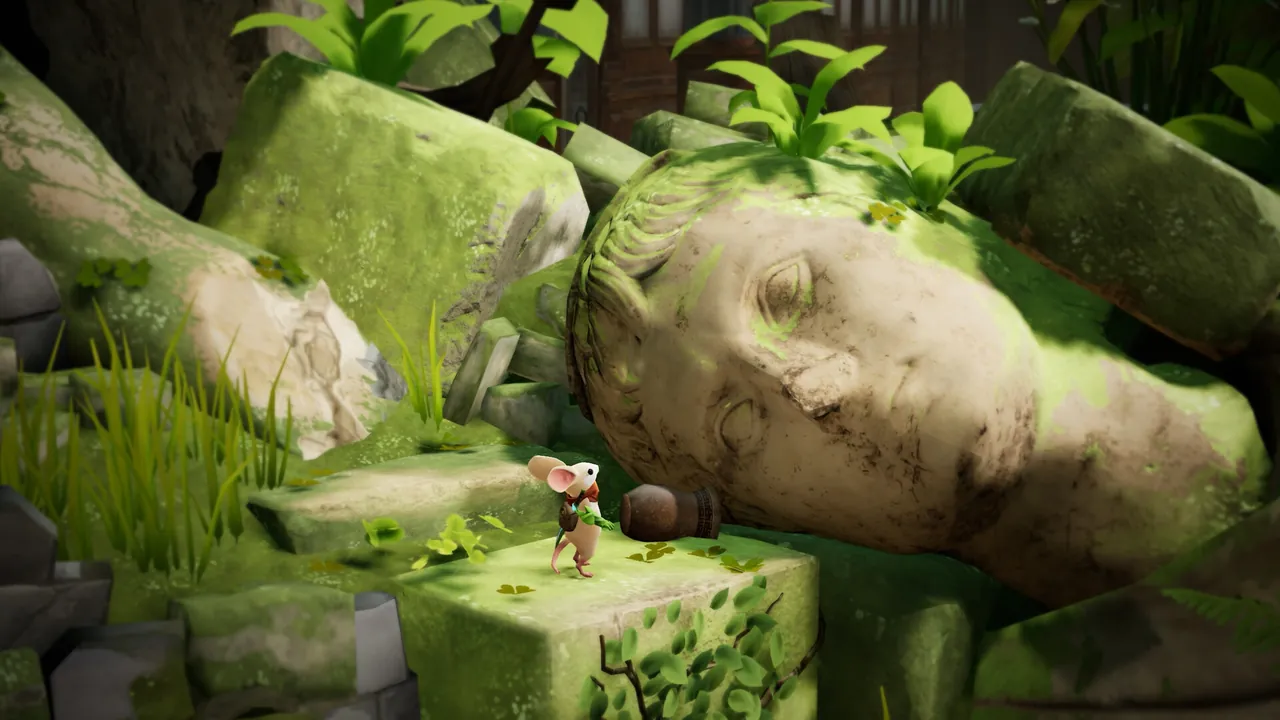 Moss: The Forgotten Relic — gameplay