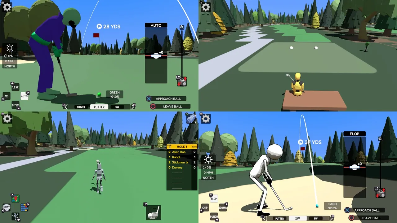 Mulligans Golf Game — exploração