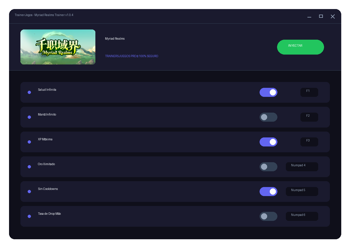 Myriad Realms — cena da história