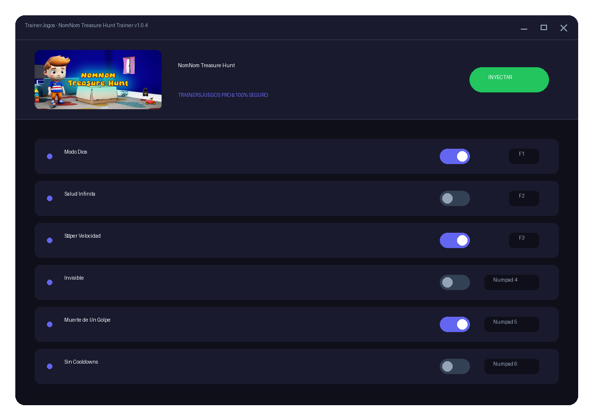 NomNom Treasure Hunt — exploração