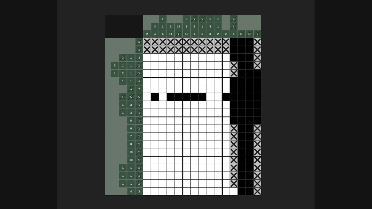 nonogram — exploração
