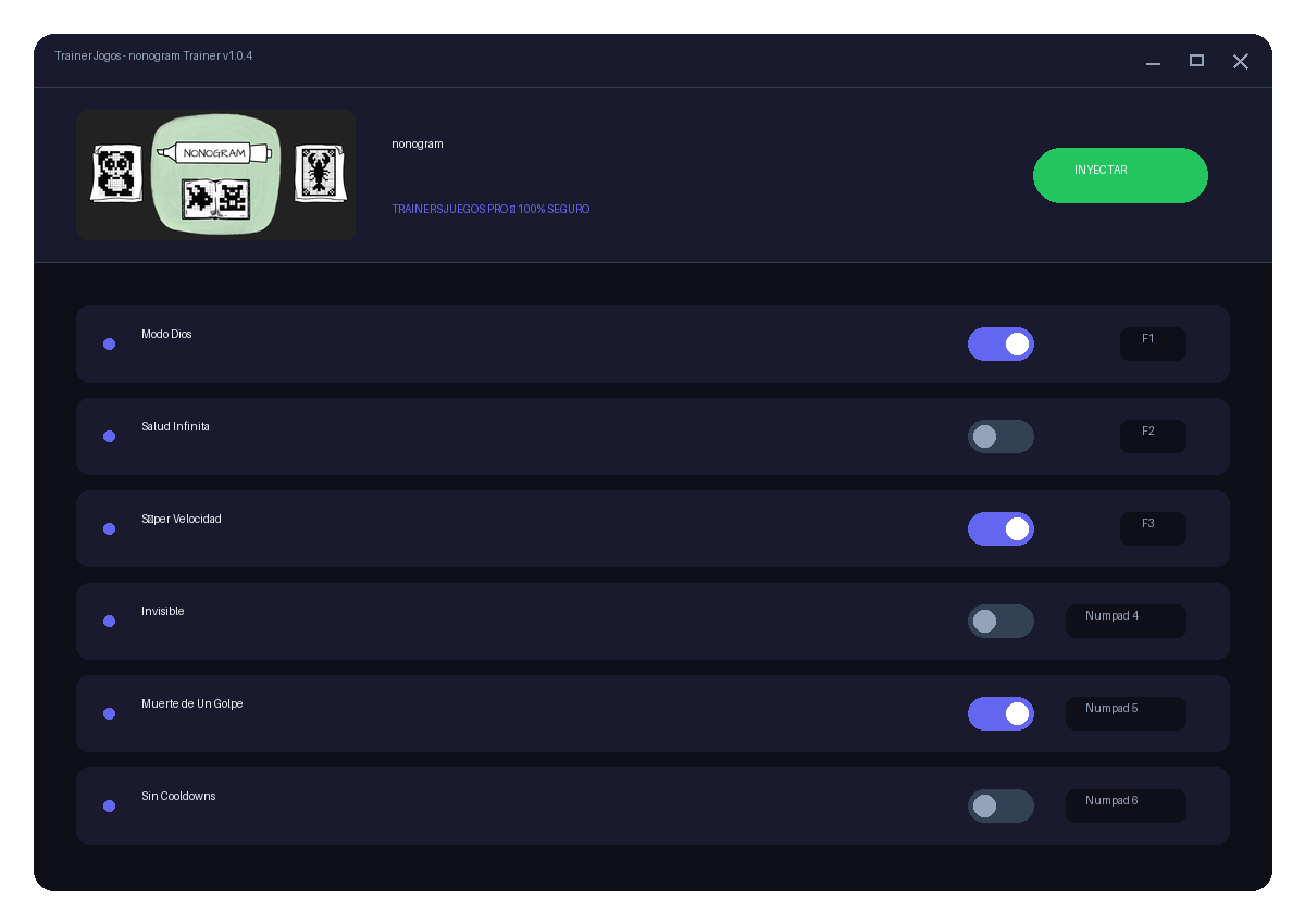 nonogram — gameplay