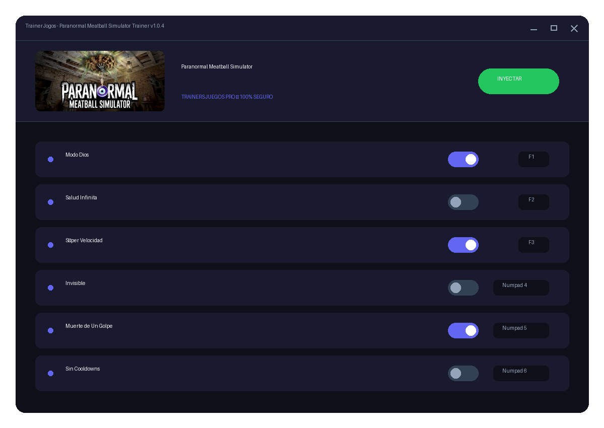 Paranormal Meatball Simulator — vista do cenário