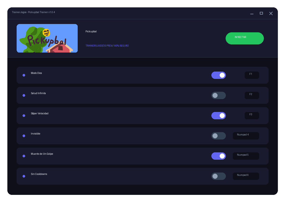 Pickupbal — cena da história