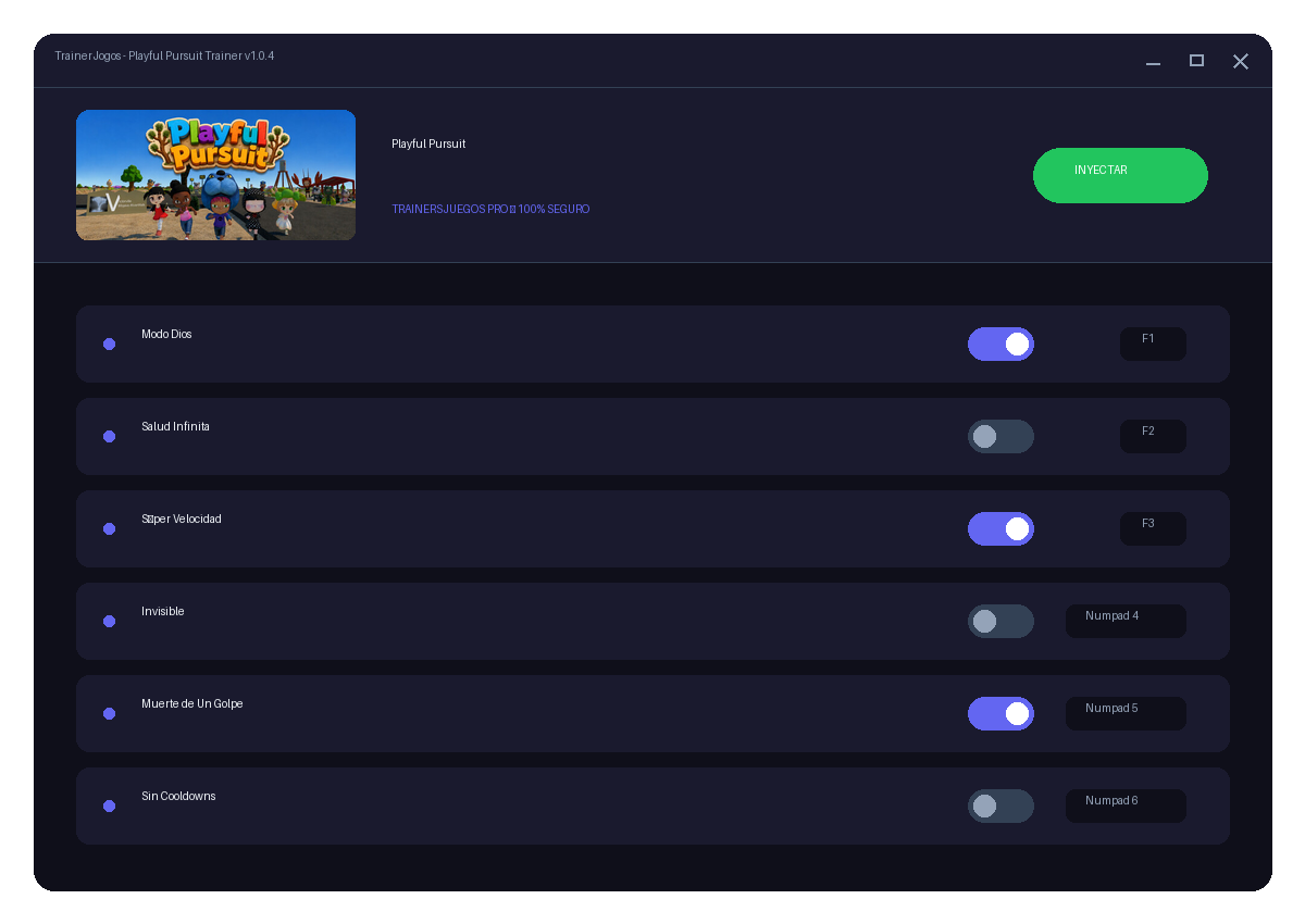 Playful Pursuit — combate no jogo