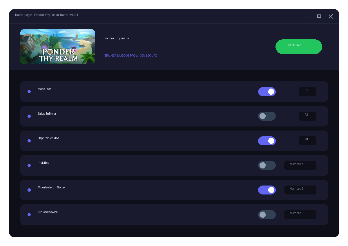 Ponder Thy Realm — combate no jogo