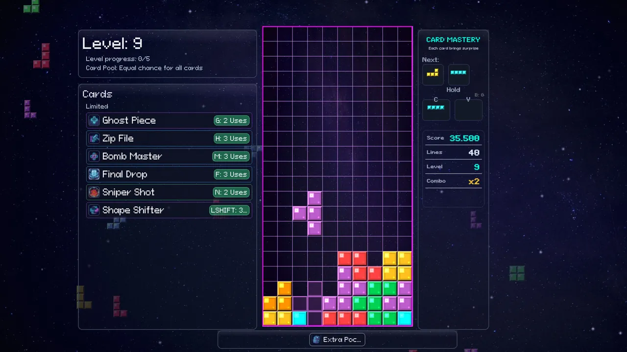 Quadrix — combate no jogo