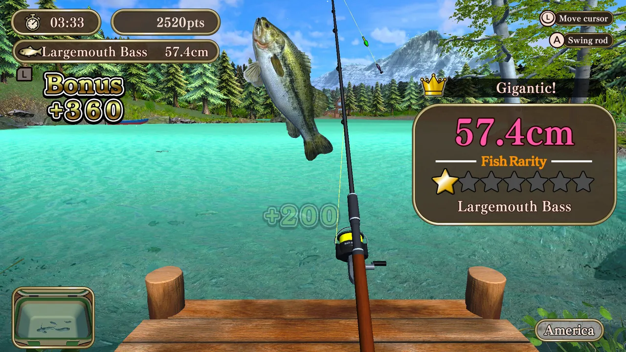 Reel it! World Fishing — cena da história