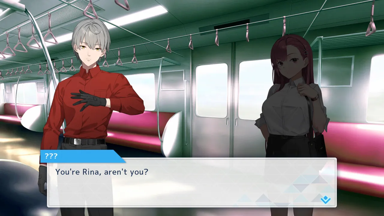 Rina's Undercover Train Operation — cena da história